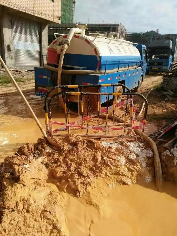 峪泉镇工地淤泥清淤