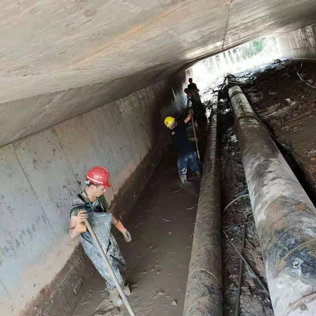 峪泉镇工业管道清淤